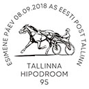 95th anniversary of the Tallinn hipodrome. Postmarks of Estonia 08.09.2018