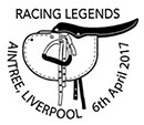 Racing legends. Postmarks of Great Britain