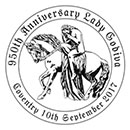 950th Anniversary Lady Godiva. Postmarks of Great Britain 10.09.2017