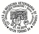 250 years of the veterinary faculty of the University of Turin. Postmarks of Italy 31.10.2019