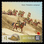 К 100-летию Первой мировой войны. 1917 г.. Почтовые марки Австралии