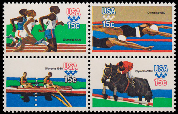 Олимпийские игры в Москве, 1980 г. (II). Хронологический каталог.