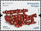 EUROPA 2015. Old Toys. Postage stamps of Portugal. Azores