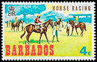 Horse Racing. Postage stamps of Barbados 1969-03-15 12:00:00