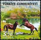 Natural Protected Areas and National Parks. Postage stamps of Turkey