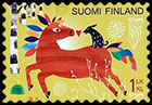 Valentine's Day. Together. Postage stamps of Finland