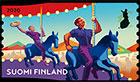 Цвета дружбы. Почтовые марки Финляндия 2020-01-22 12:00:00