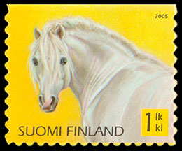Pony . Postage stamps of Finland 2005-05-11 12:00:00