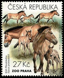 Protection of Nature. Zoos (I). Postage stamps of Czech Republic.
