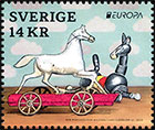 Europa 2015. Old Toys. Postage stamps of Sweden