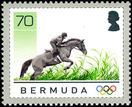 Олимпийские игры в Пекине, 2008 г.. Почтовые марки Бермудские острова 2008-07-23 12:00:00