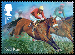 Легендарные скаковые лошади. Почтовые марки Великобритания 2017-04-06 12:00:00