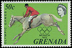 Олимпийские игры в Мюнхене, 1972 г.. Почтовые марки Гренады