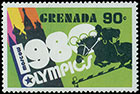 Olympic Games in Moscow, 1980. Postage stamps of Grenada 1980-03-24 12:00:00