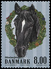 Домашние животные. Почтовые марки Дании