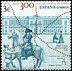 The 300th Anniversary of Post in Spain. Postage stamps of Spain