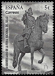 400th anniversary of the Plaza Mayor, Madrid. Postage stamps of Spain.