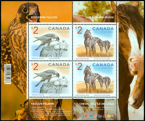 Стандарт. Канадские животные. Хронологический каталог.