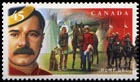 125th Anniversary of the Royal Canadian Mounted Police. Postage stamps of Canada