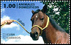 Домашние животные. Почтовые марки Кубы