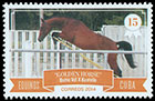 Horses. Postage stamps of Cuba