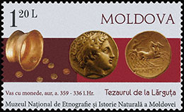 The Lărguţa Treasure. Postage stamps of Moldova 2018-05-18 12:00:00