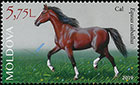 Домашние животные. Почтовые марки Молдавии