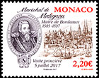 Marshal of Matignon. Postage stamps of Monaco