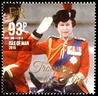 The Reign of HM Queen Elizabeth II. Postage stamps of Great Britain. Isle of Man