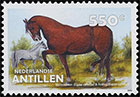 Ослы, лошади и мулы. Почтовые марки Нидерландские Антиллы 2006-02-24 12:00:00