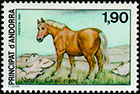 Nature protection . Postage stamps of Andorra. French Post
