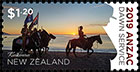 ANZAC. Dawn Service. Postage stamps of New Zealand