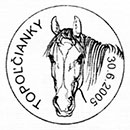Protection of Nature. Horses. Postmarks of Slovakia 30.06.2005