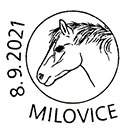 Nature Conservation: Milovice. Postmarks of Czech Republic 08.09.2021
