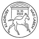 National Stud Farm Kladruby nad Labem. Postmarks of Czech Republic 12.10.2022