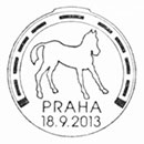 Kinsky Horse. Postmarks of Czech Republic