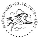 Year of the Horse - 2026. Postmarks of Finland. Aland
