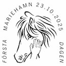 Year of the Horse - 2026. Postmarks of Finland. Aland