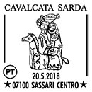 Sardinian Cavalcade. Postmarks of Italy 20.05.2018