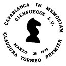 XV International Chess Tournament Capablanca Memorial . Postmarks of Cuba