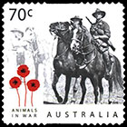 Animals in War. A Century of Service. Postage stamps of Australia 2015-10-27 12:00:00