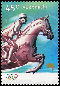 Олимпийские игры в Сиднее, 2000 г. (I). Почтовые марки Австралии.