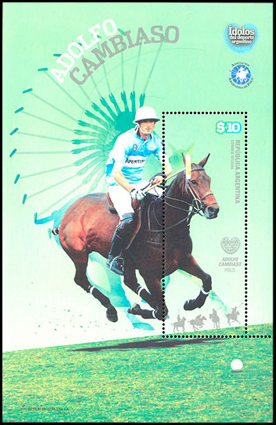 Спортивные идолы III. Почтовые марки Аргентины.