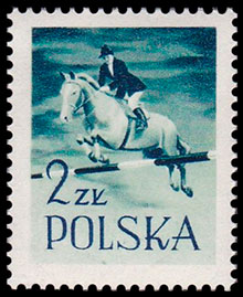 Спорт. Почтовые марки Польши.
