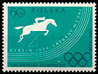 Olympic Games 1960, Rome . Postage stamps of Poland