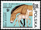 50 years of the Warsaw Zoological Garden . Postage stamps of Poland