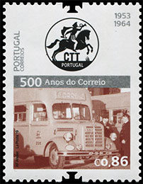 The 500th Anniversary of Postal Service in Portugal (IV). Postage stamps of Portugal 2019-10-09 12:00:00