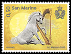 Животные. Почтовые марки Сан-Марино