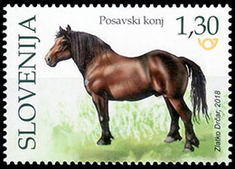 Fauna - Domestic Animals. Postage stamps of Slovenia.