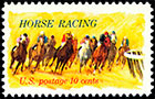 100 скачка Кентуки Дерби. Почтовые марки Соединенные Штаты Америки (США) 1974-05-04 12:00:00
